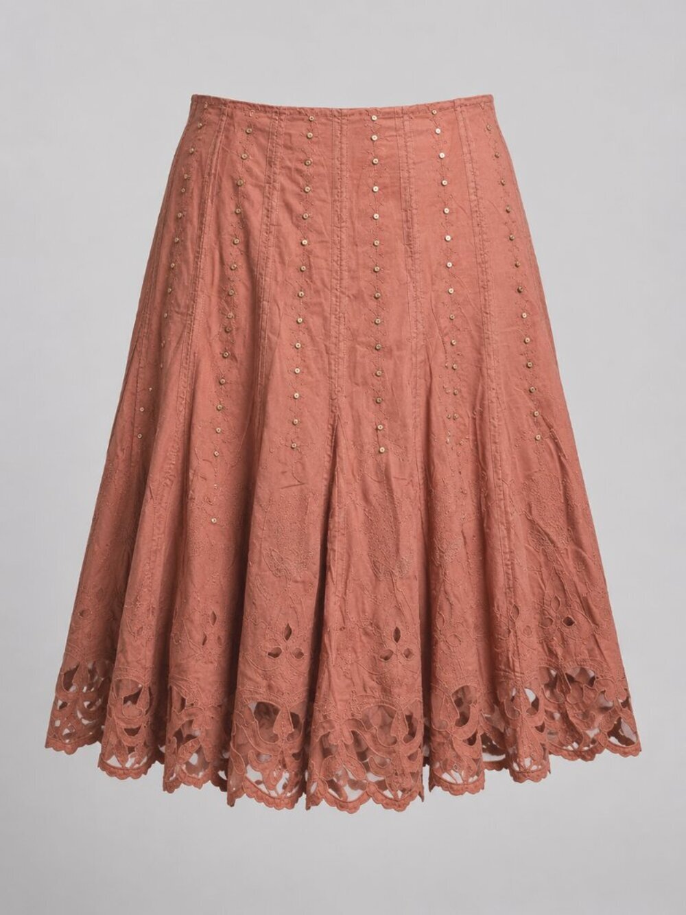 Elie Tahari Embroidered Skirt